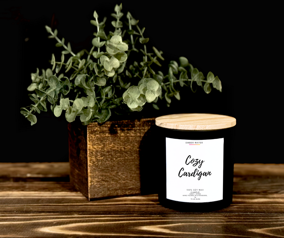 Cozy Cardigan 16 oz 100% Soy Candle  