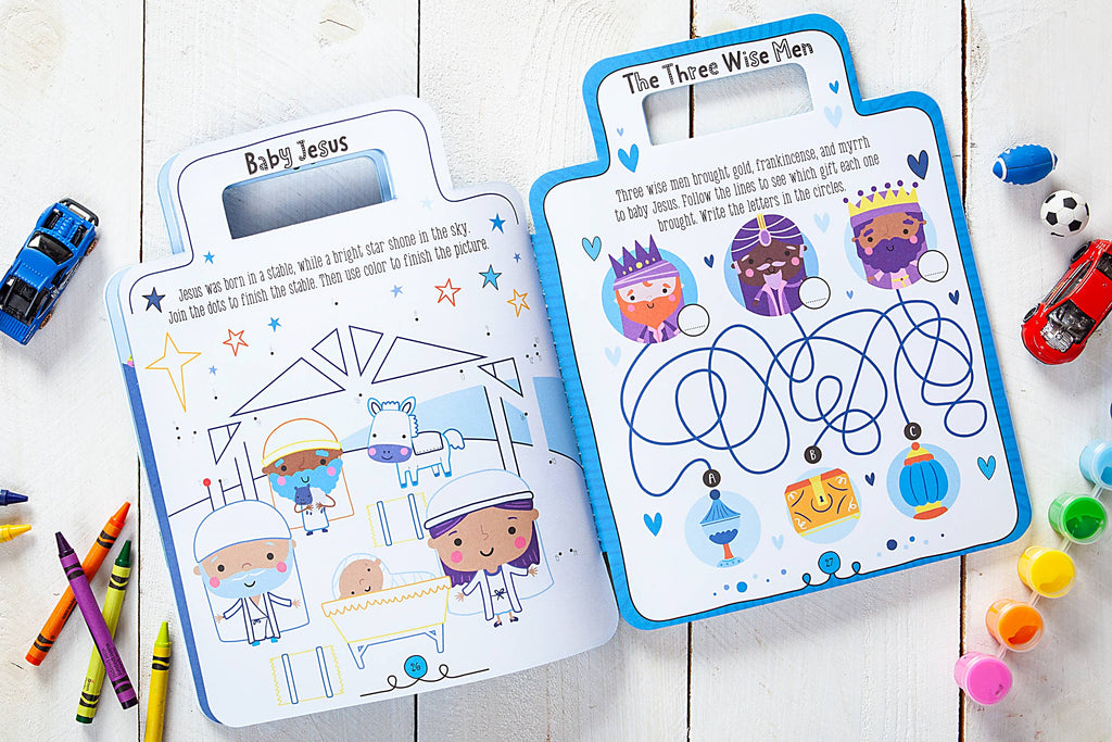 My Bible Backpack Activity Book (Ages 3+, Easter Gifts)