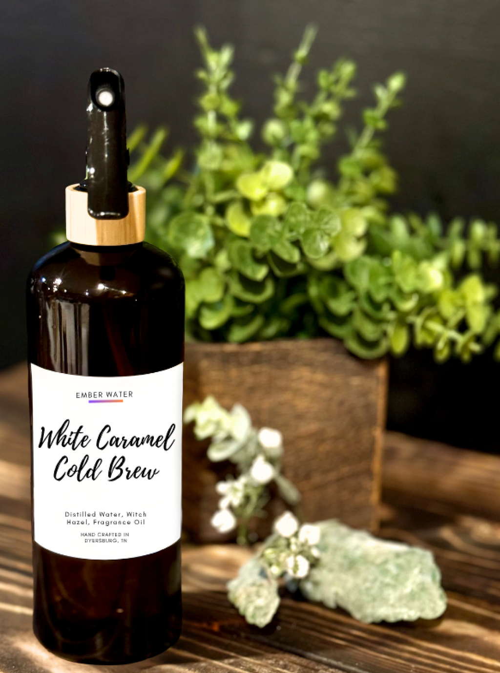 White Caramel Cold Brew Room + Linen Spray  