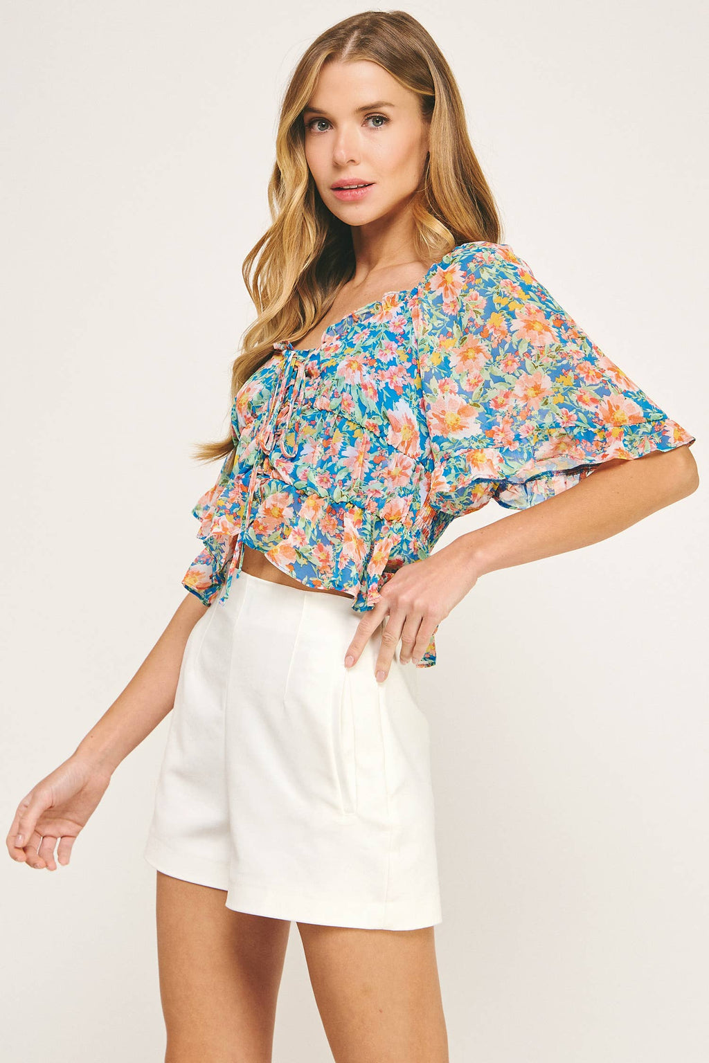 LUEBLOOM ROMANCE CROP TOP