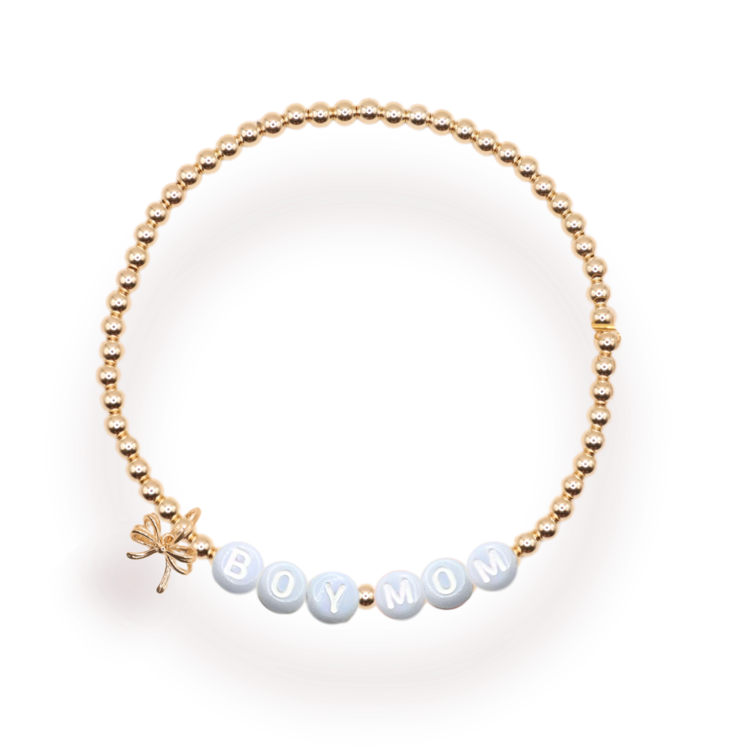 Boy Mom Charm Bracelet