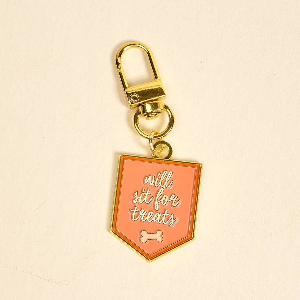 Pawfect Collar Charm–Will Sit for Treats