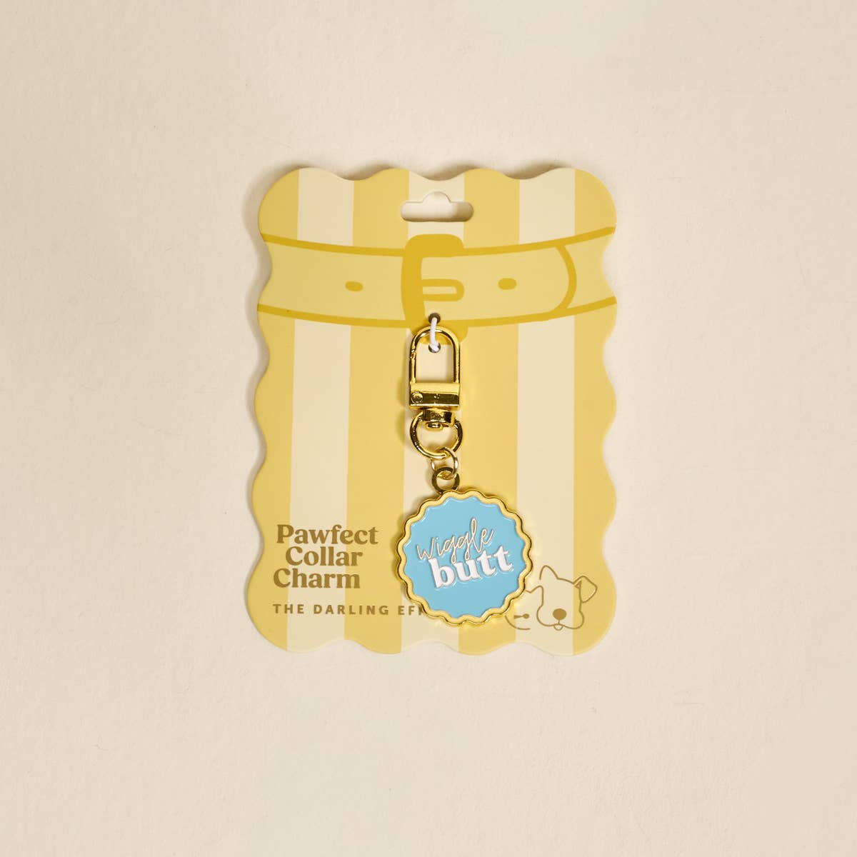 Pawfect Collar Charm–Wiggle Butt