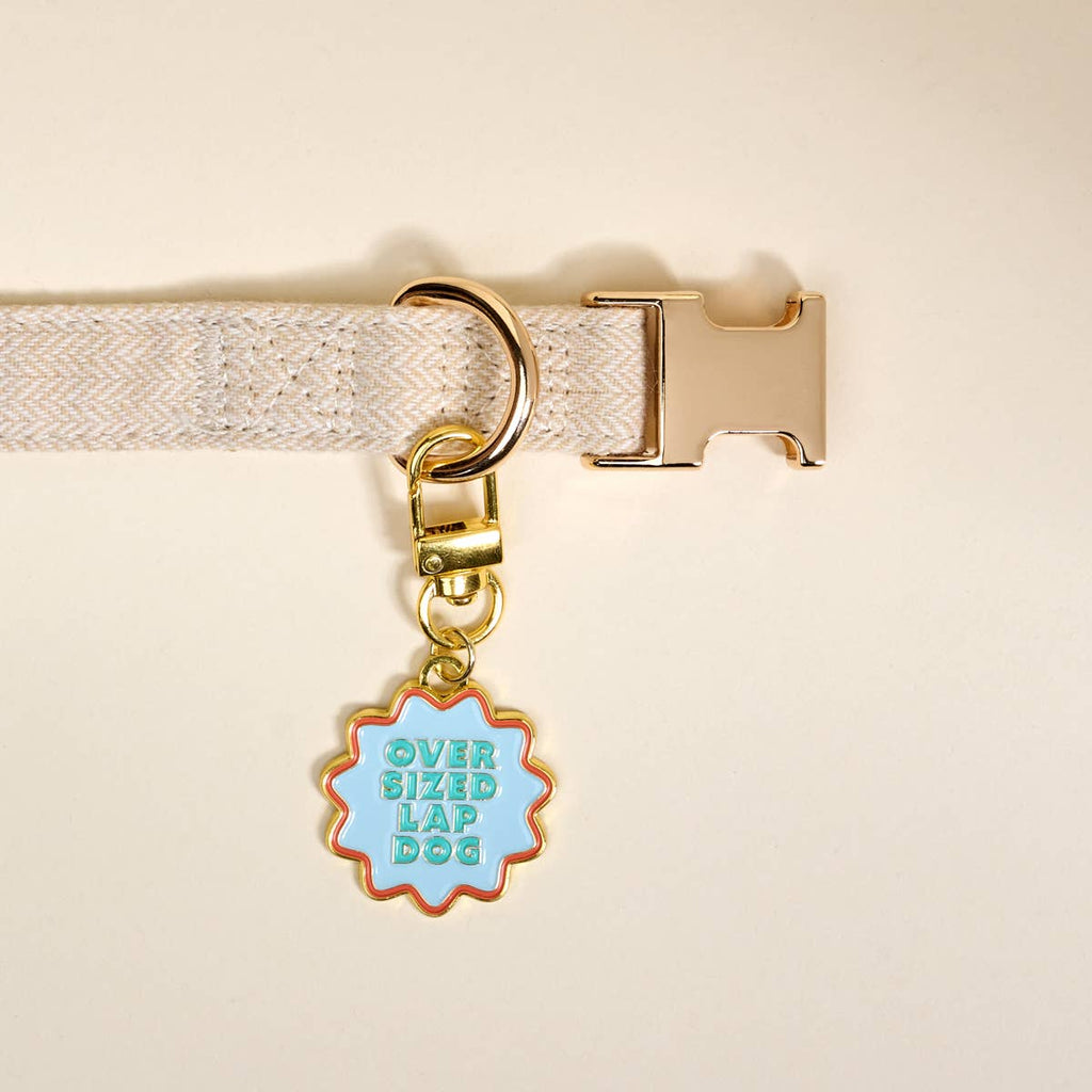 Pawfect Collar Charm–Oversized Lap Dog