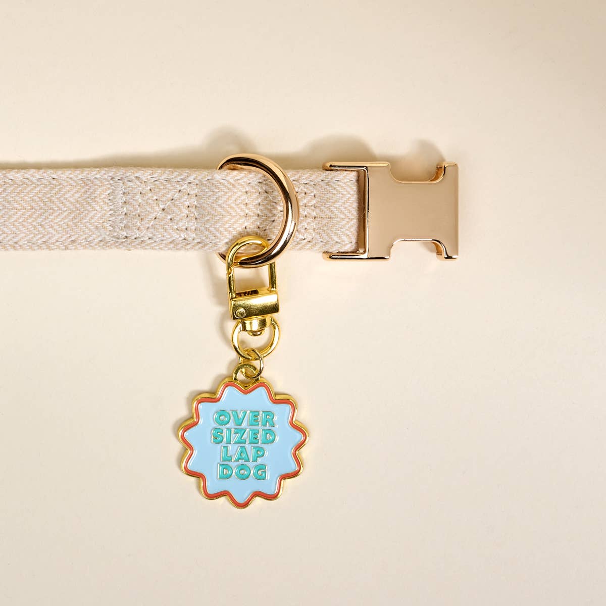 Pawfect Collar Charm–Oversized Lap Dog
