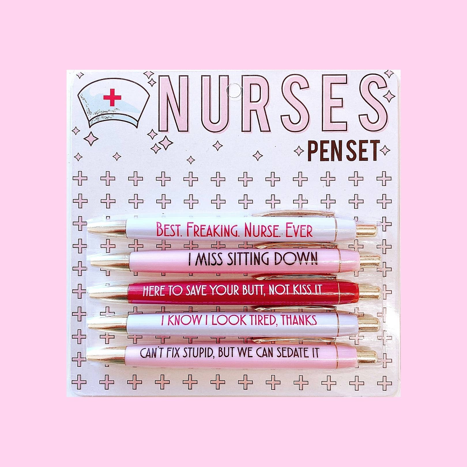 Nurses Pen Set (gifts, pens, nurses, healthcare, stationery)