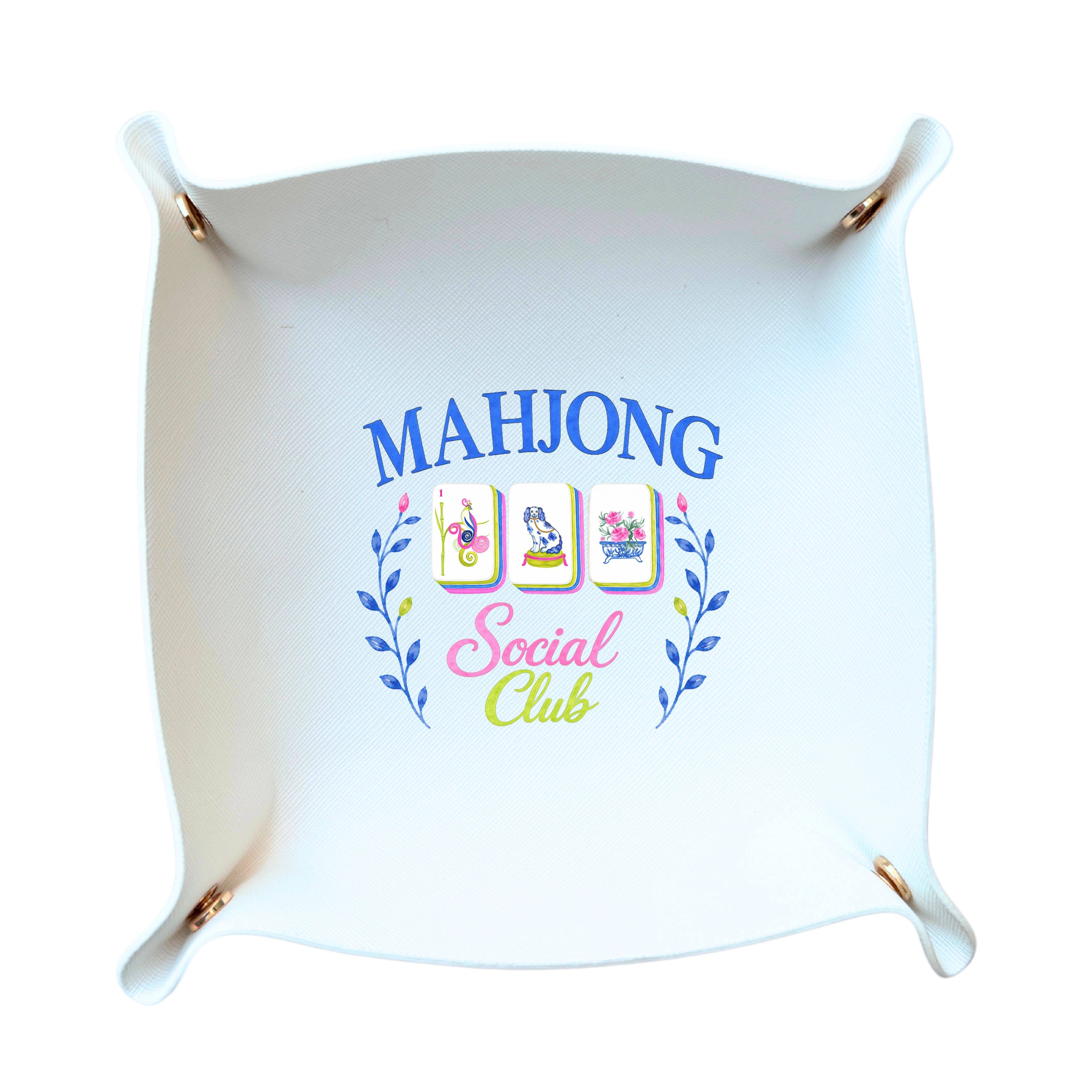*NEW Mahjong gift Social Club Trinket Gift jewelry catchall