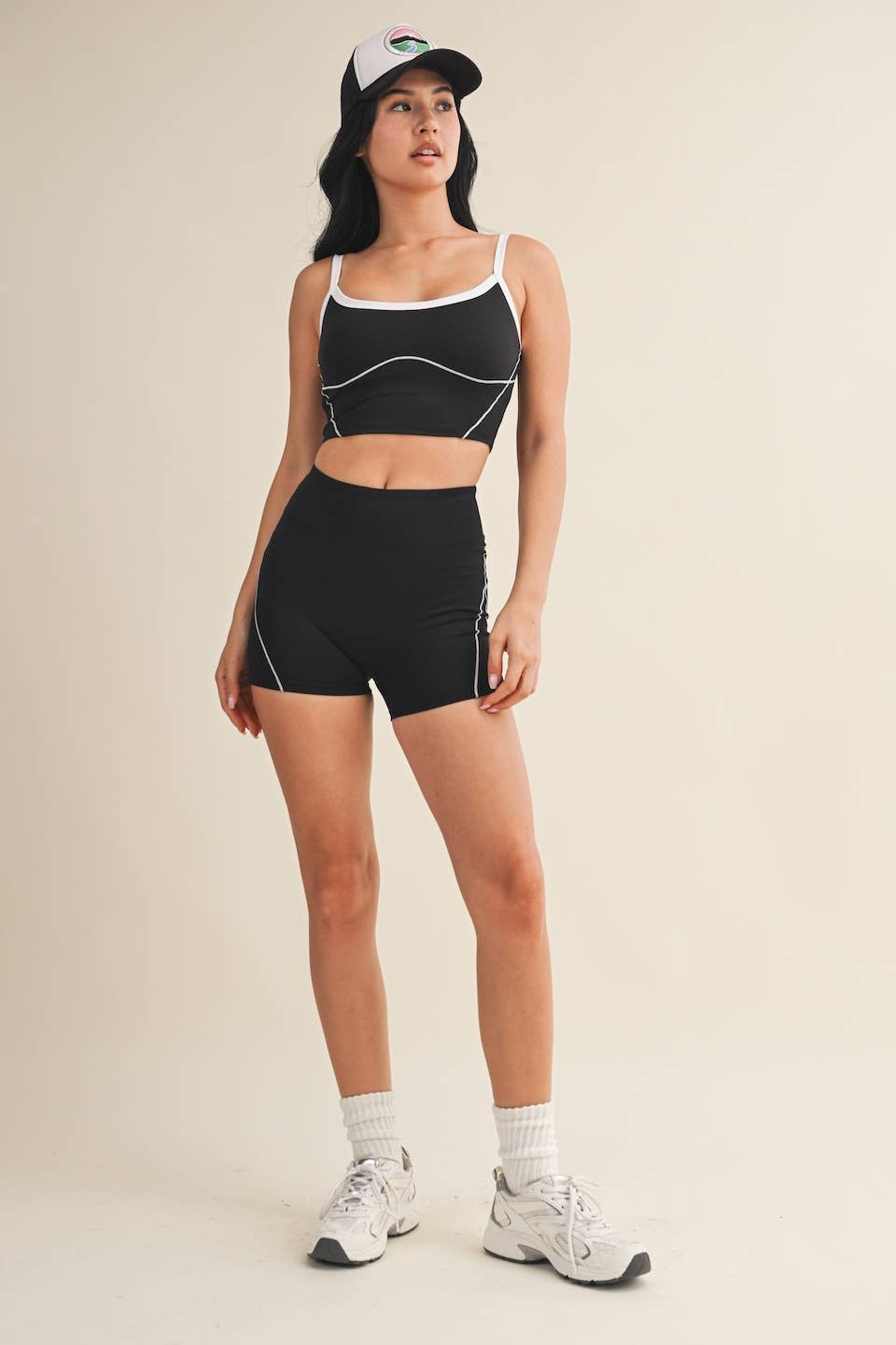 Contrast Contour Top