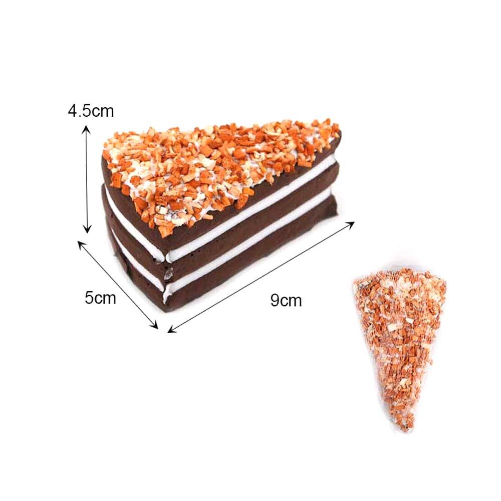 Cake Slice Squeeze Squishy Stress Relief Toy