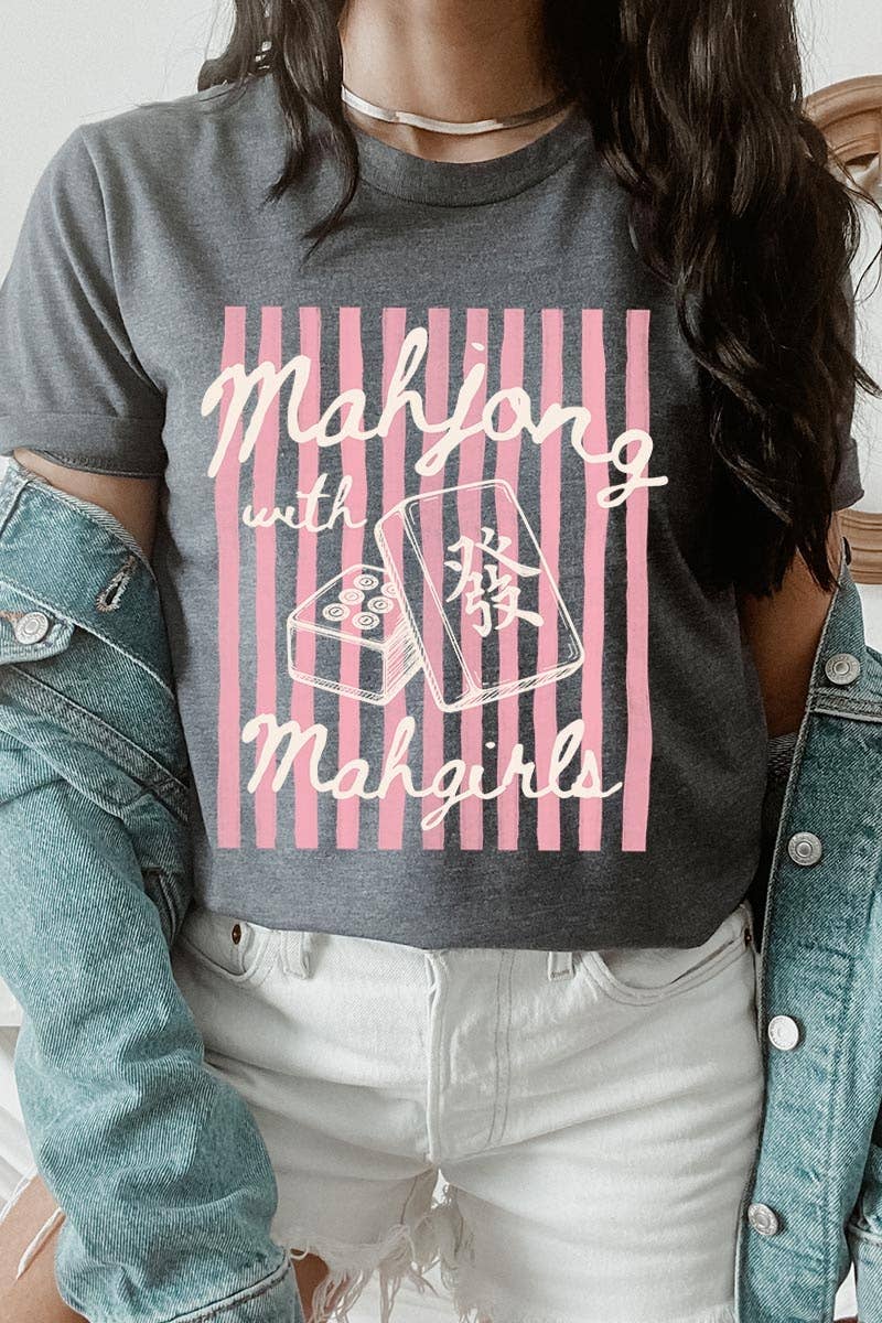 Mahjong Mahgirls Graphic Tee