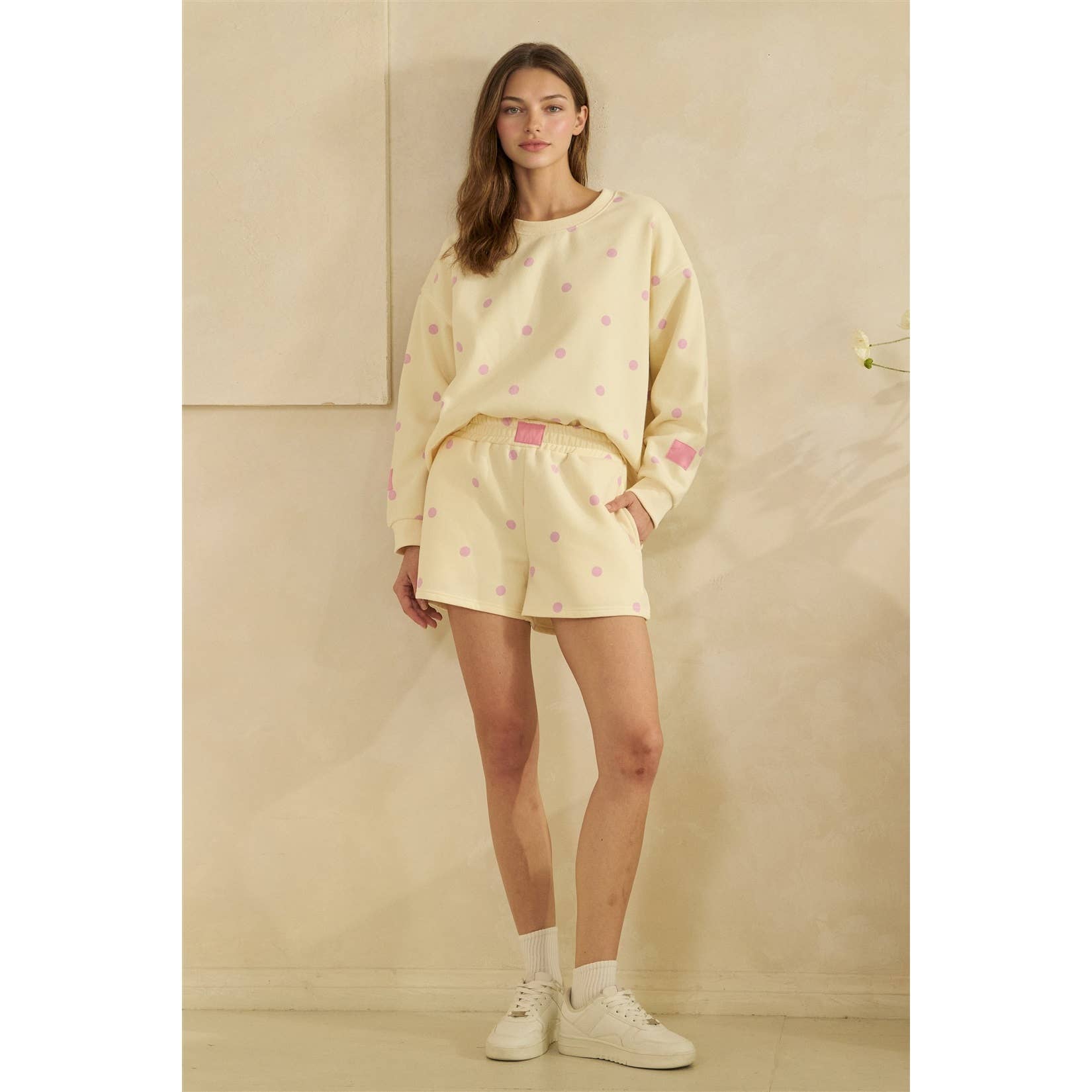 Printed Lounge Crewneck Sweatshirt