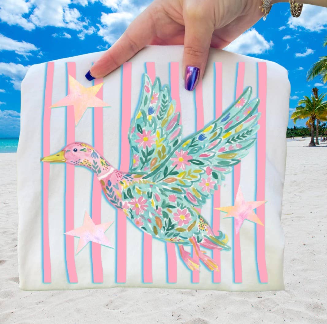 Floral Mallard Tee