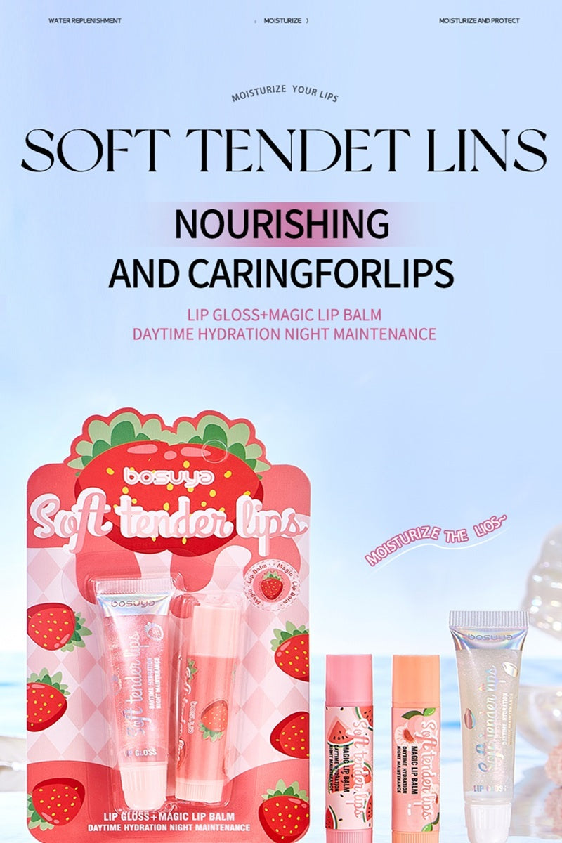 Magic Lip Balm & Lip Gloss Duo