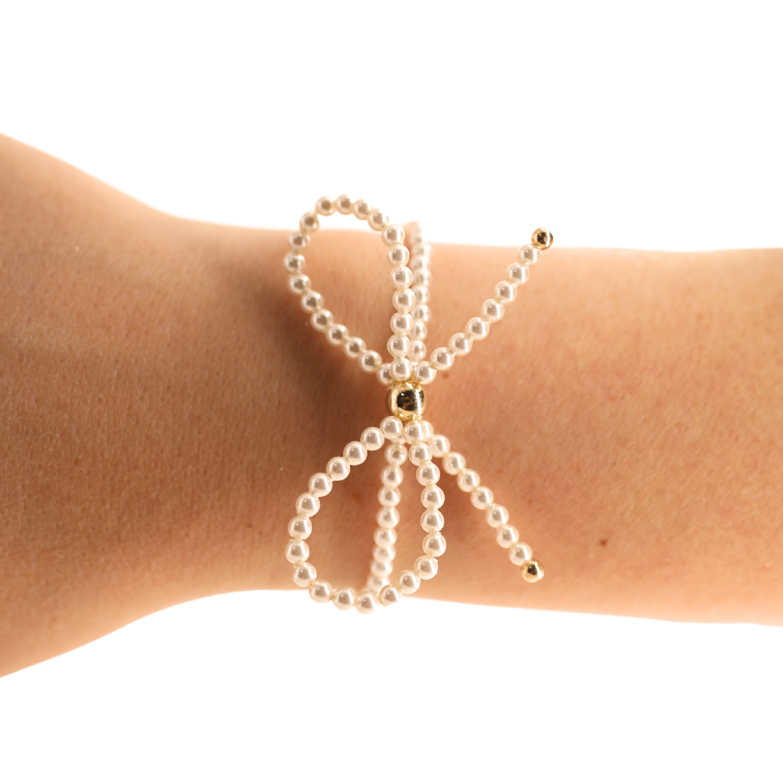 Pearl Bow Bracelet