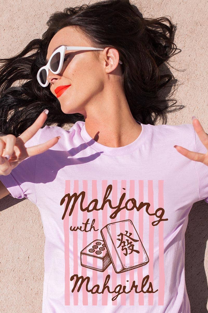 Mahjong Mahgirls Graphic Tee