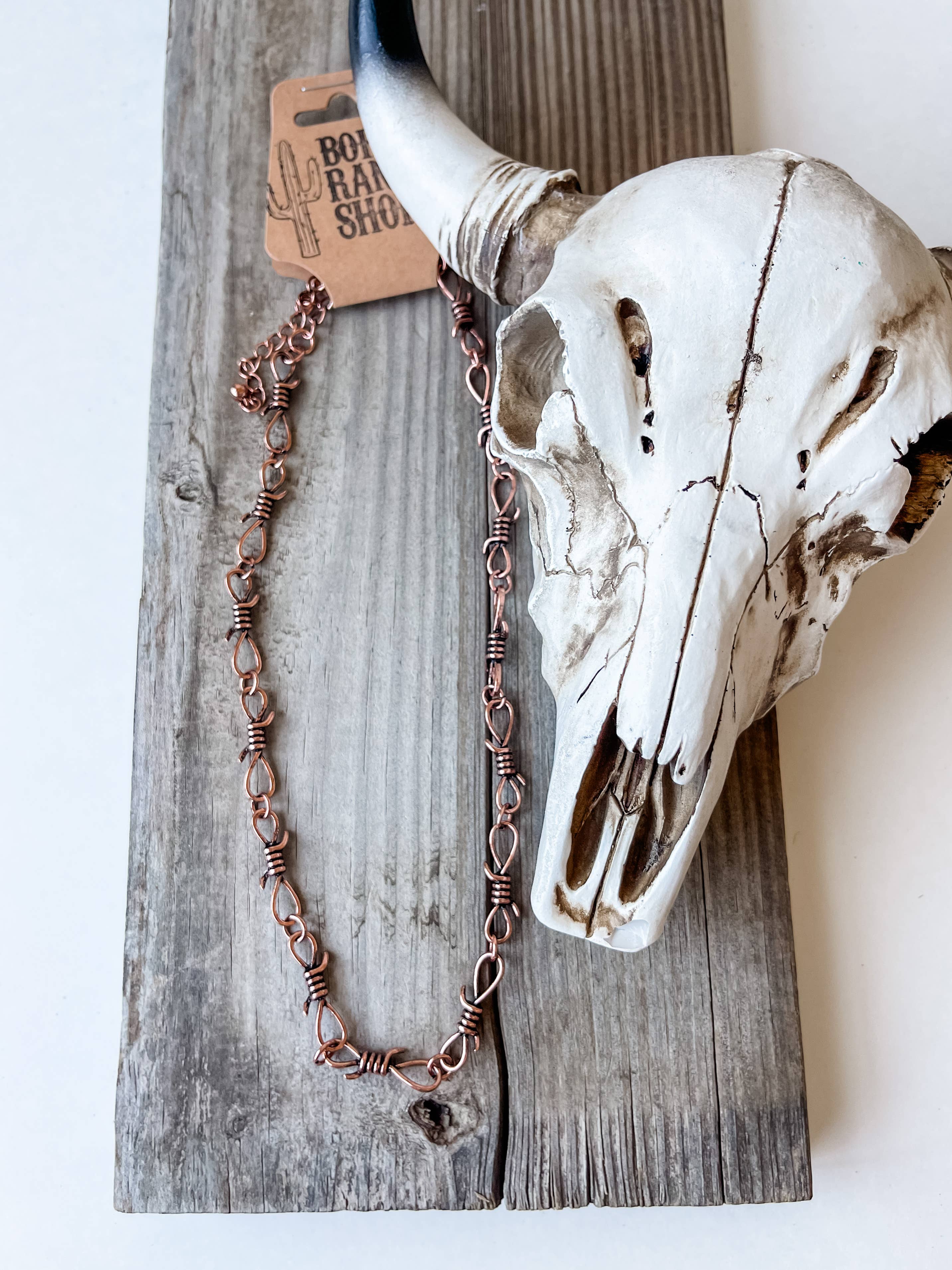 Western Barbed Wire Necklace