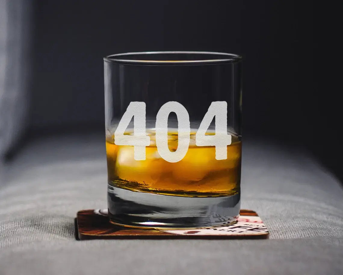 "1909" Whiskey Rocks Glass