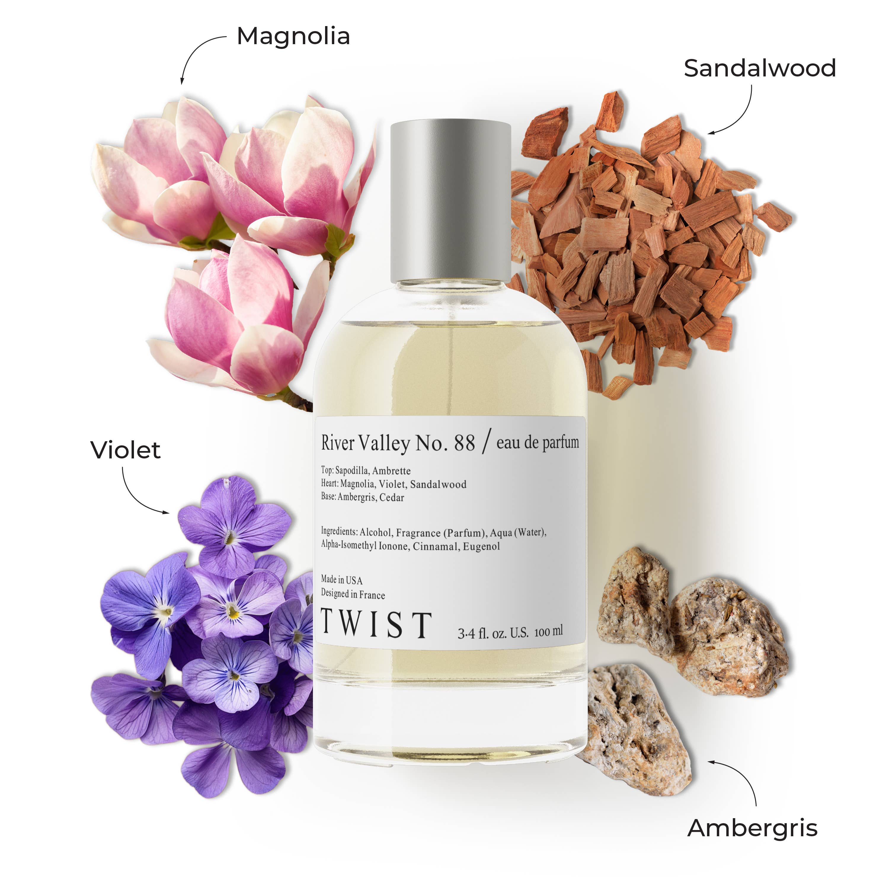 Twist River Valley No. 88 Inspired by B. Mojave Ghost EDP