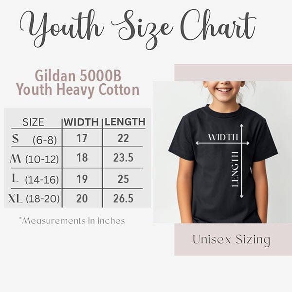 Stylish Dachshunds Kids Graphic Heavy Cotton Tee