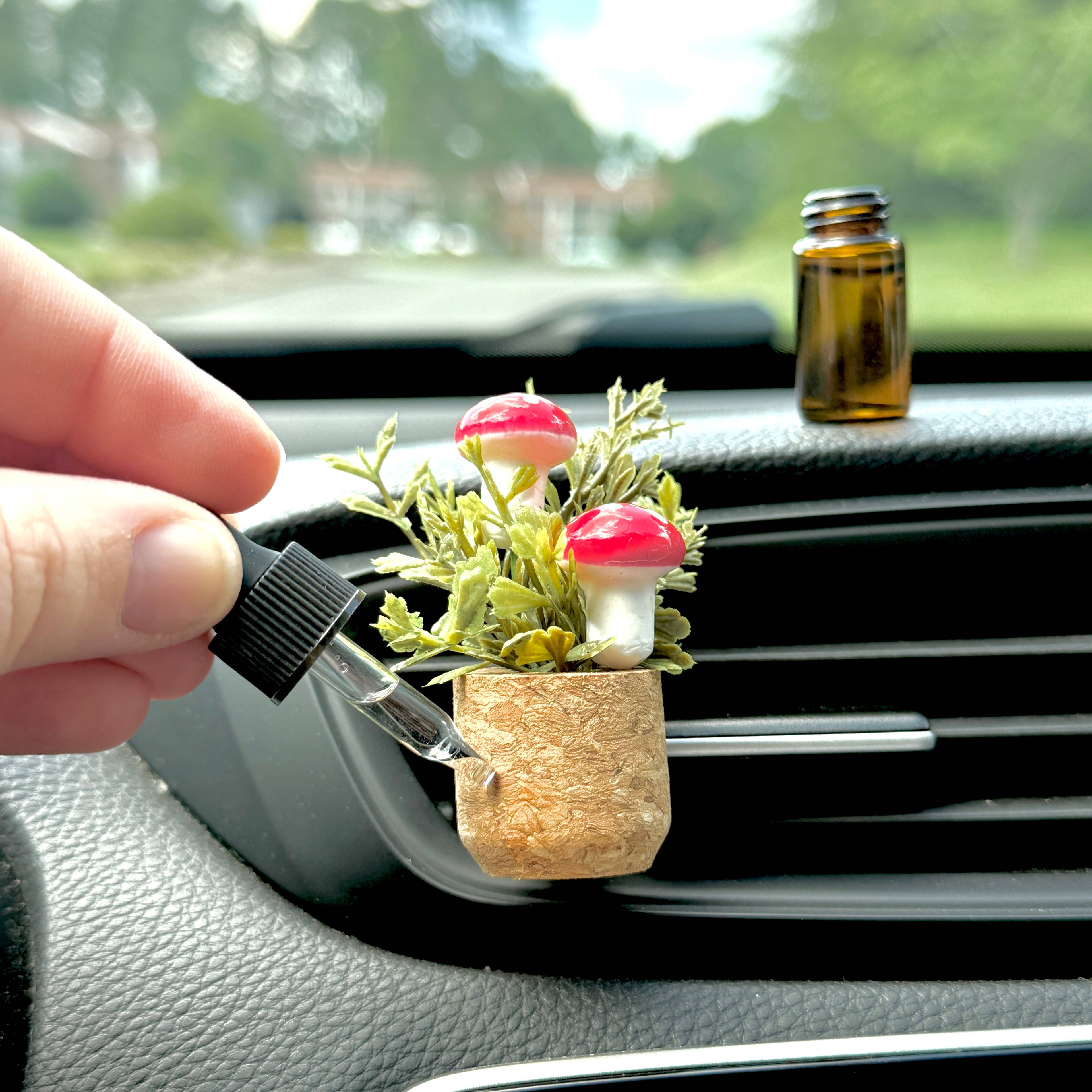 Mushroom Vent Clip Car Air Freshener Diffuser (Reusable)