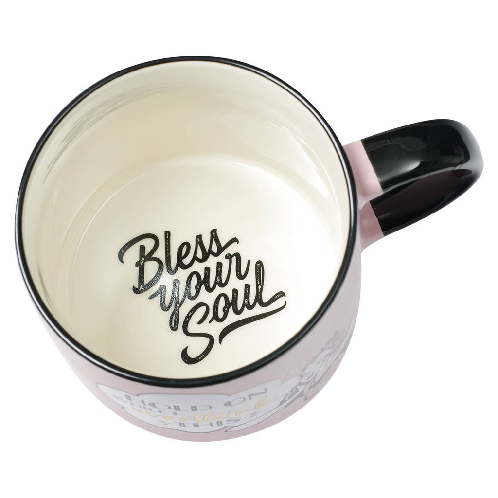 Mug Ceramic Hold On Overthink This