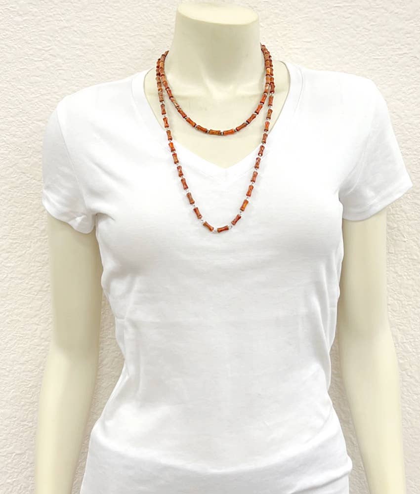 736169, Handmade Gemstone Necklace