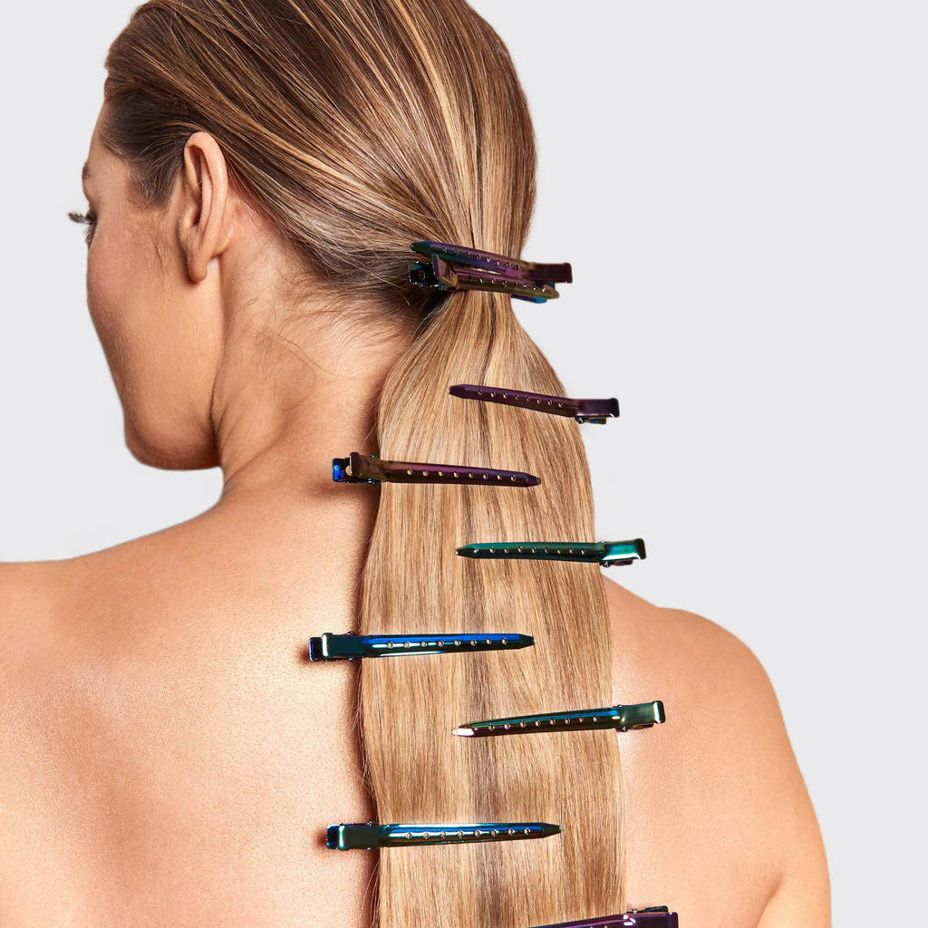 Styling Hair Clips 6pc - Iridescent