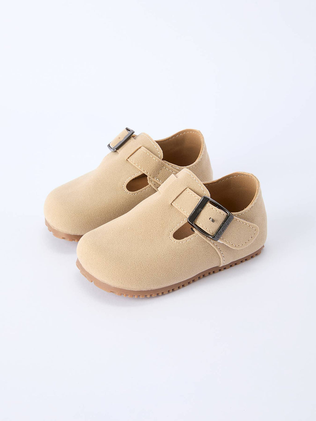Fall Suede Buckle Kids Shoes Slip-On Loafers