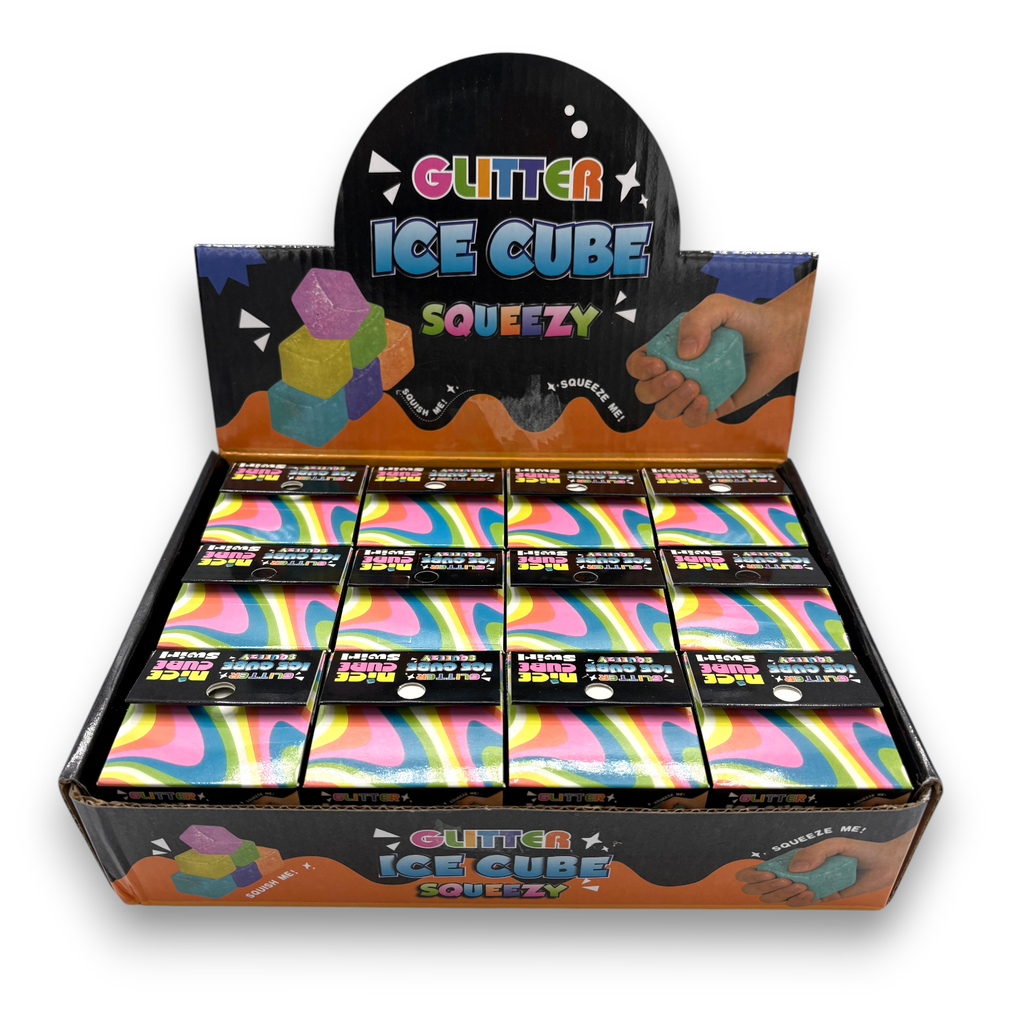 Glitter Squishy Cube