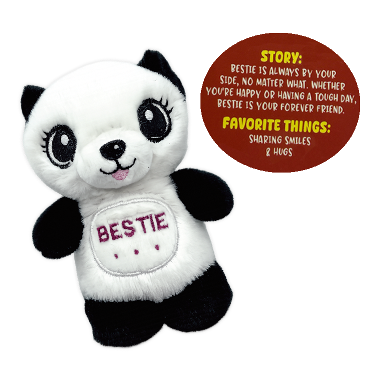 Wrapkins Wrist Band Slap Hug Plush Pal Variety - 6/Display