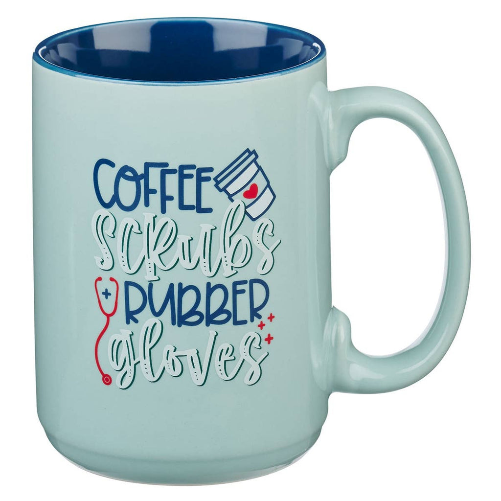 Mug Teal Nurse - Coffee, Scrubs