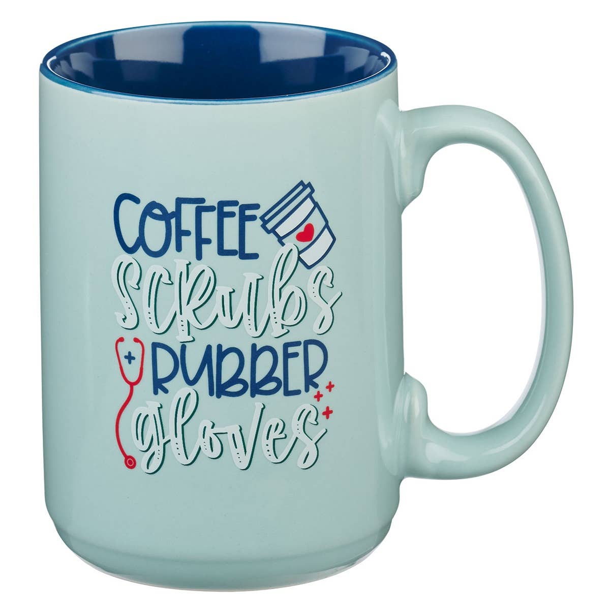 Mug Teal Nurse - Coffee, Scrubs