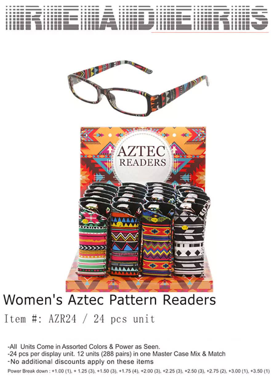 Women Aztec Pattern Readers .