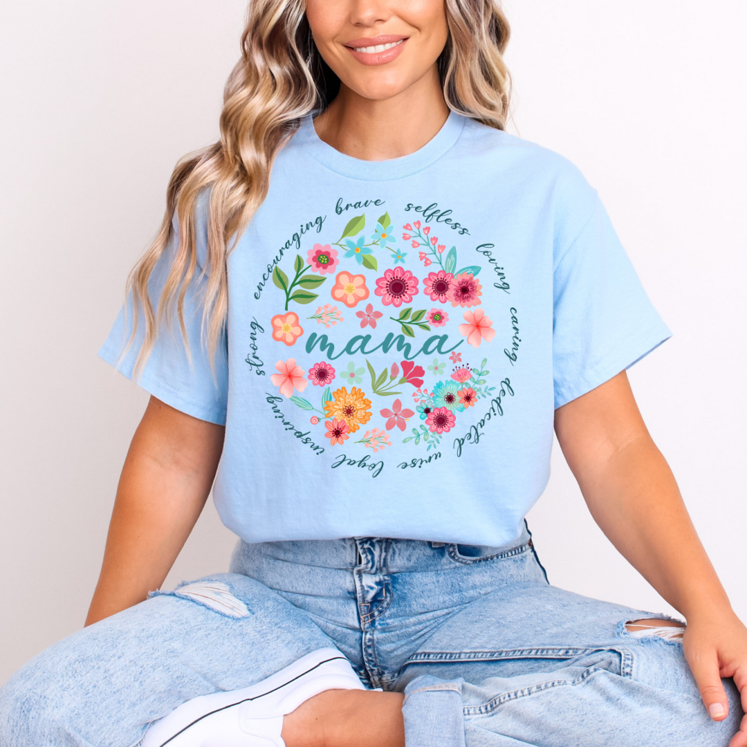 Positive Affirmation Mama Tee