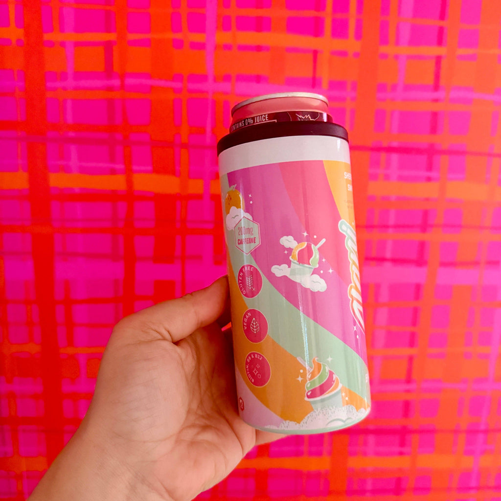 Slim Can Cooler, Sherbet Energy Drink