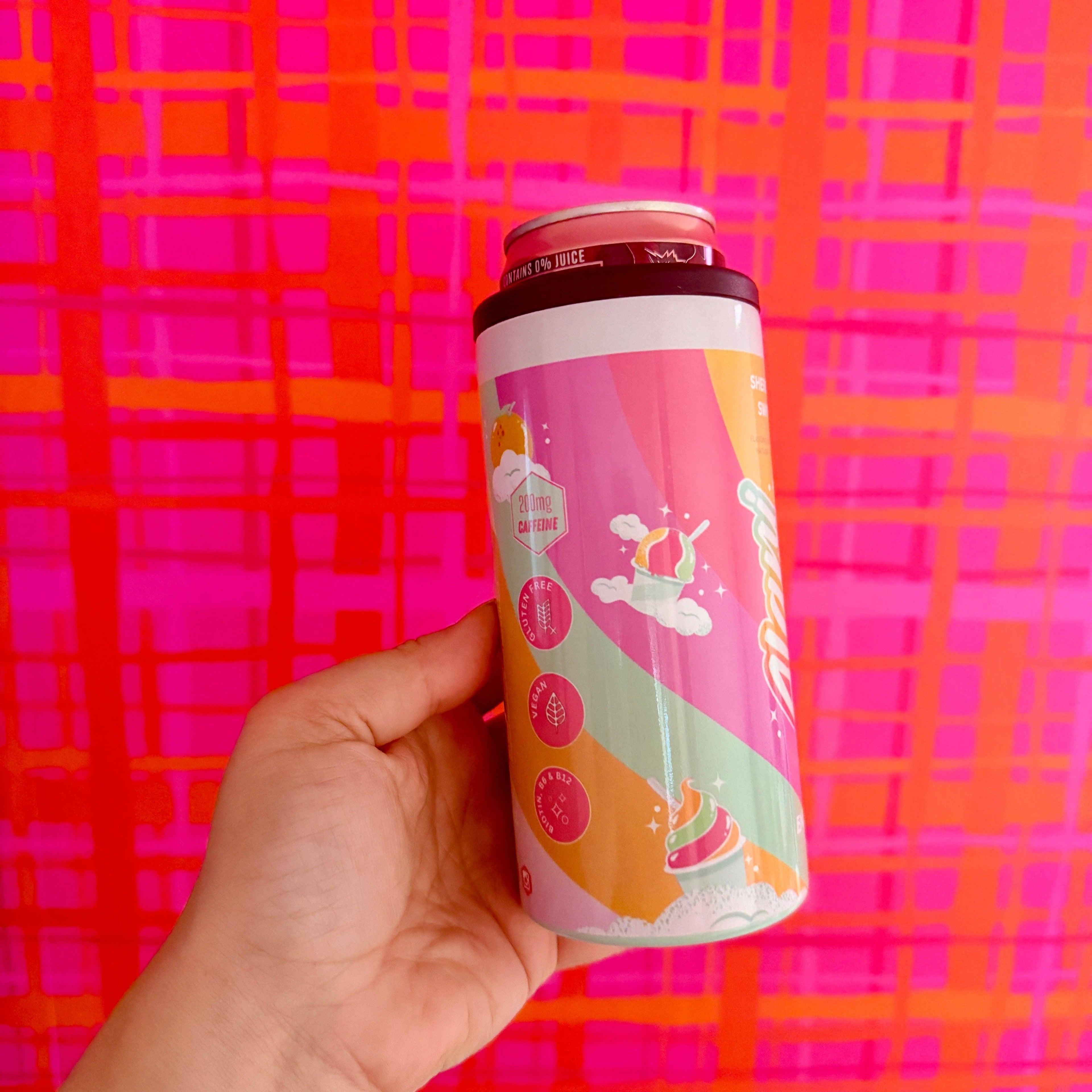 Slim Can Cooler, Sherbet Energy Drink
