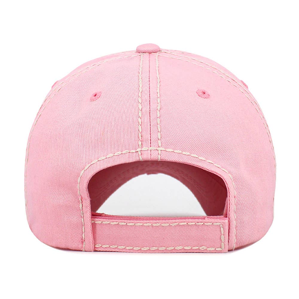 TEQUILA GIRL Embroidered Vintage Baseball Cap