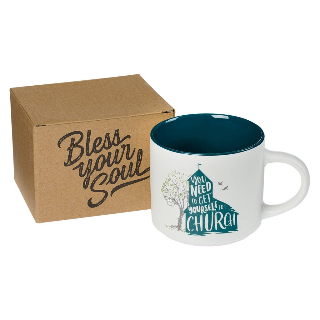 Mug Ceramic Get Yourself to Church