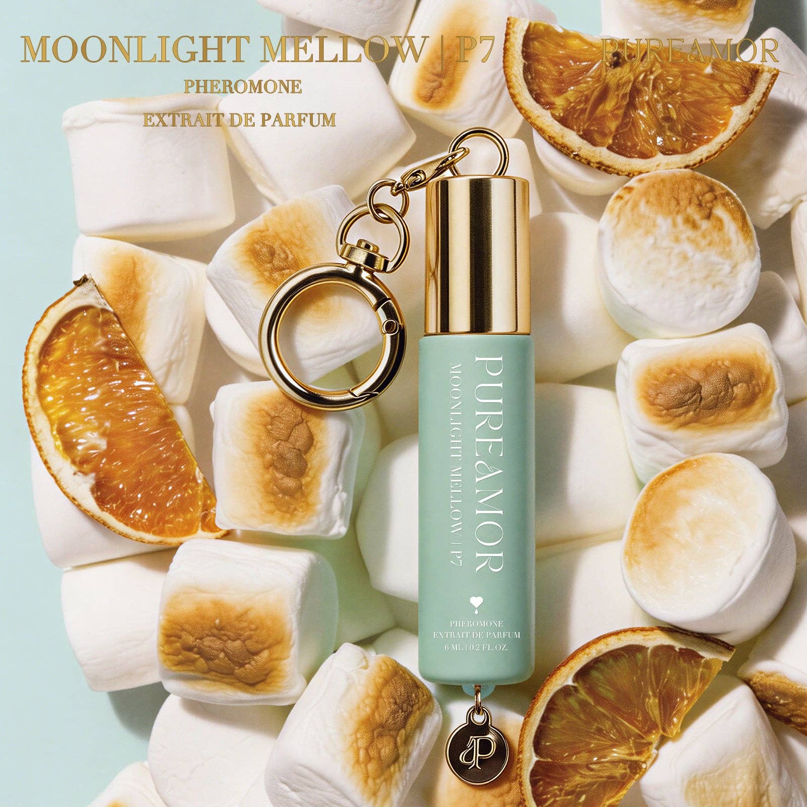 Summer New Product  Moonlight Mellow | P7 Pheromone Perfume | 06 ML Keychain Roll on Perfume