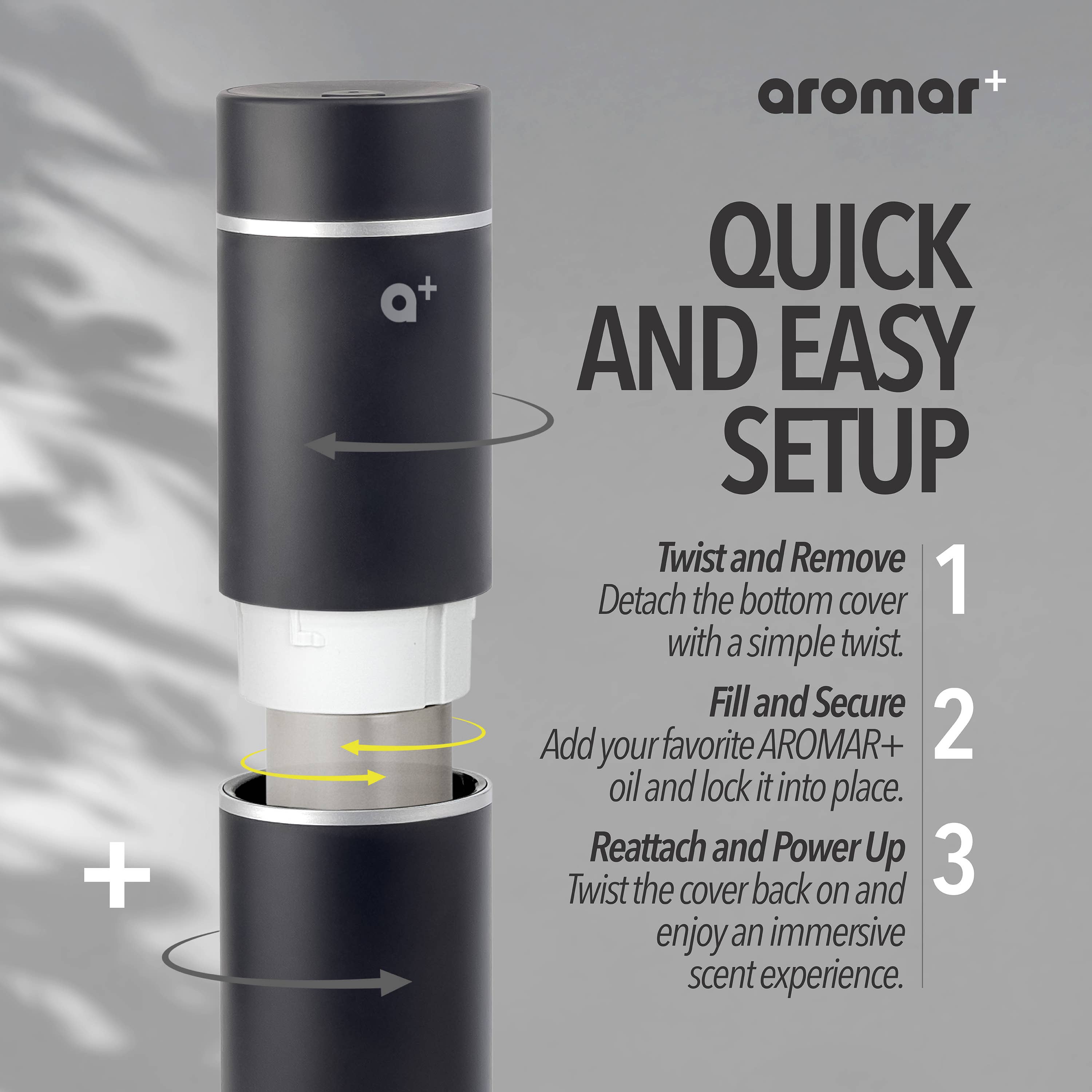 Aromar Plus - Cylinder Waterless Diffuser
