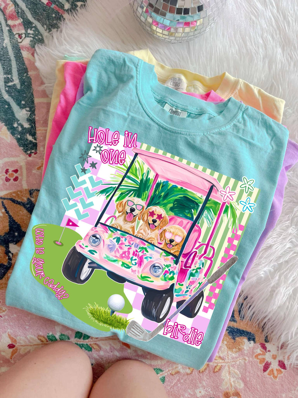 Caddy Dog Short Sleeve Tee