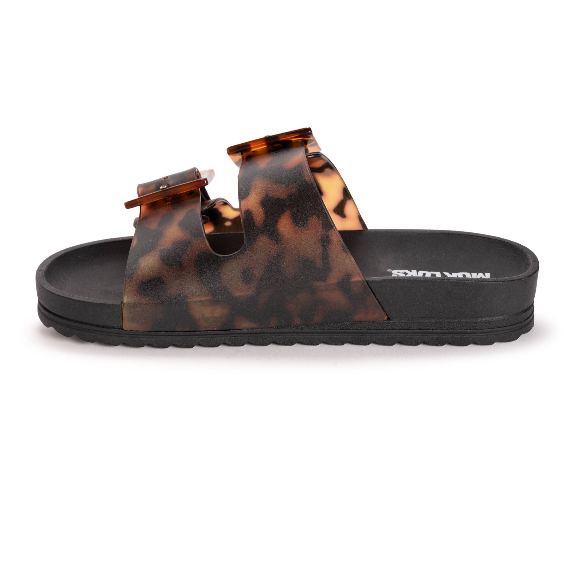 Muk Luks Women's Grand Cayman Lucite Sandal