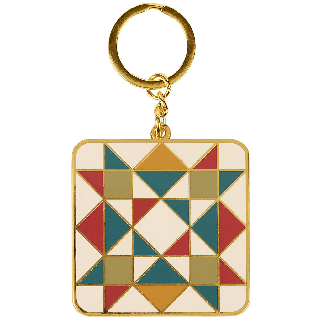 Star Quilt Keychain