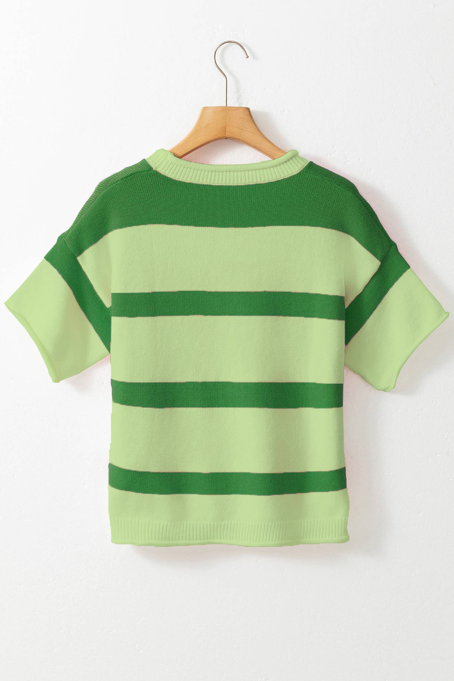 St. Patrick’s Lucky Embroidered Letter Print Sweater Shirt