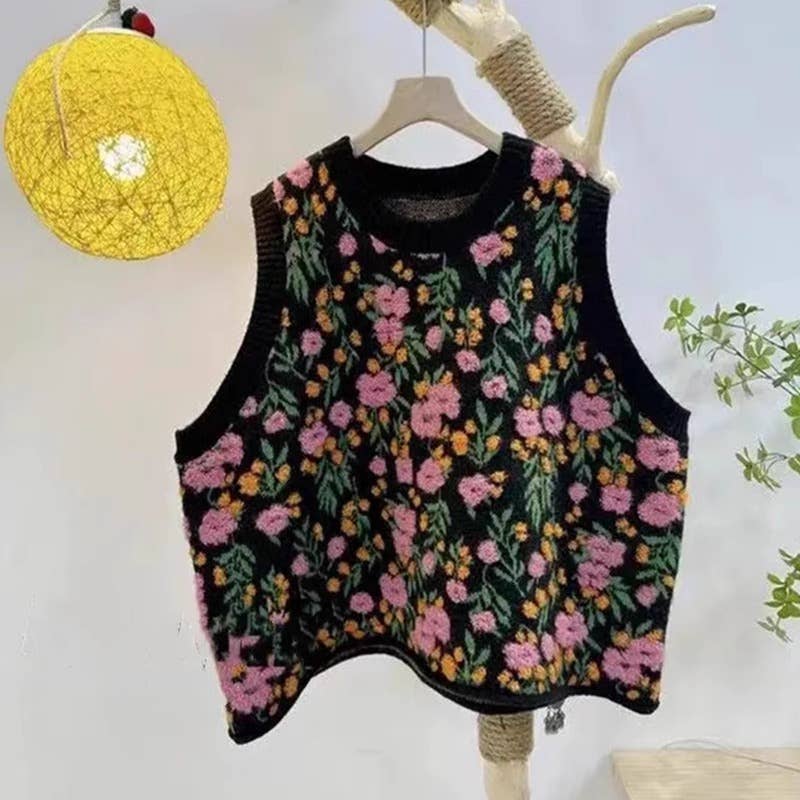 Knit Sweater Vest for Women