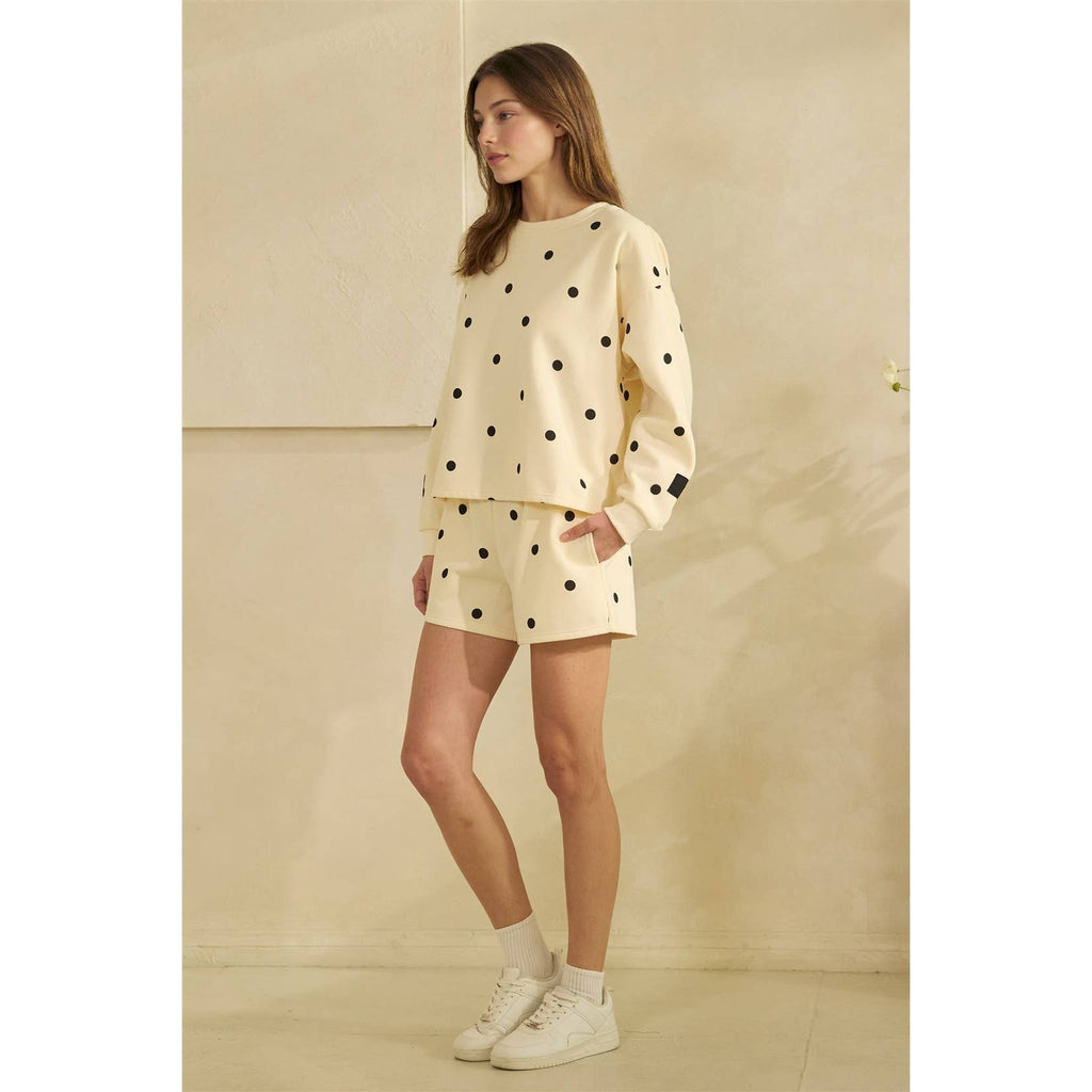 Printed Lounge Crewneck Sweatshirt