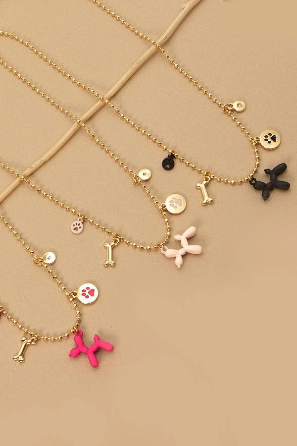 PUP PAW CHARM NECKLACE