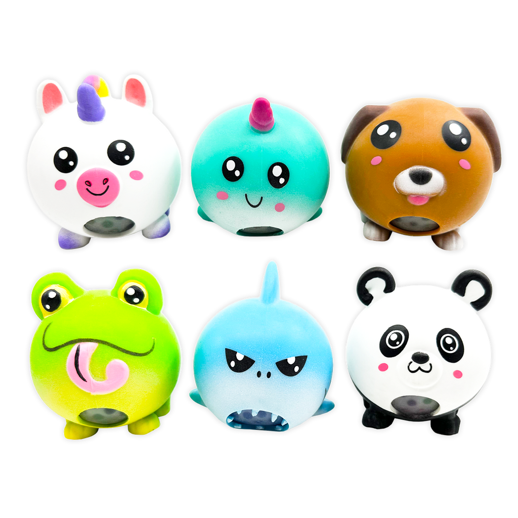 So Much Fun! Pop Bellyz Plush Squeeze Toy - 12/Display
