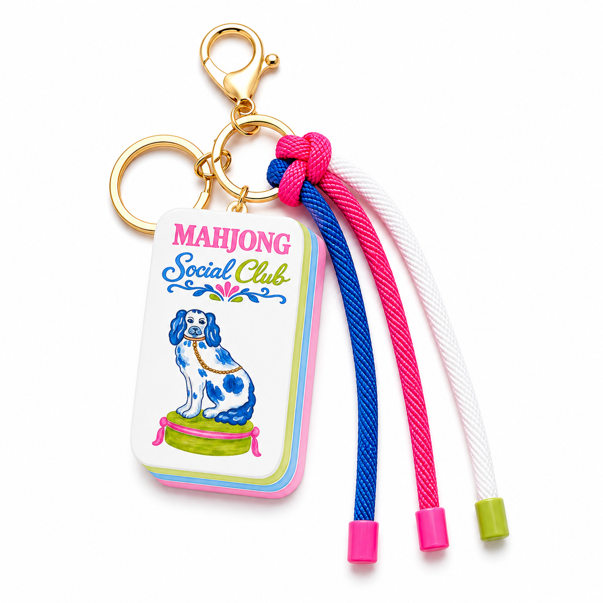 *NEW Mahjong Keychain and Bag Charm | Mahjong Social Club