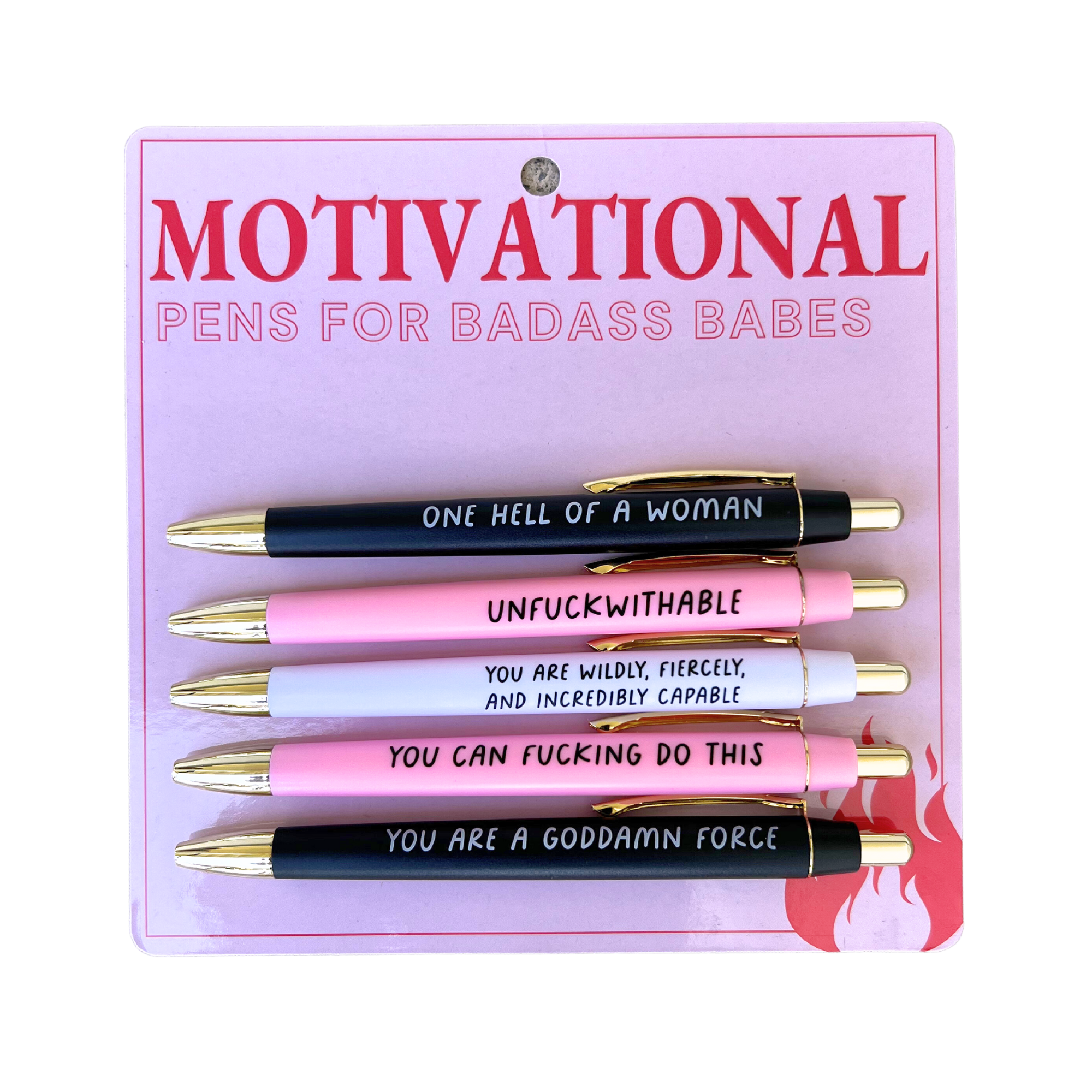 Motivational Pens For Badass Babes (christmas gift)